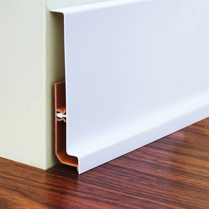 Vinyl best sale skirting trim