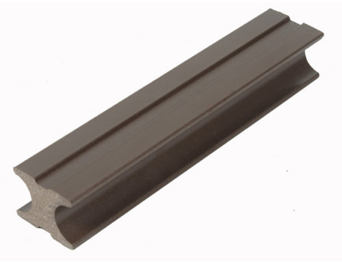 plastic composite keel for wpc decking install