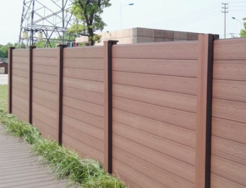 wood plastic composite screen wpc screen for project
